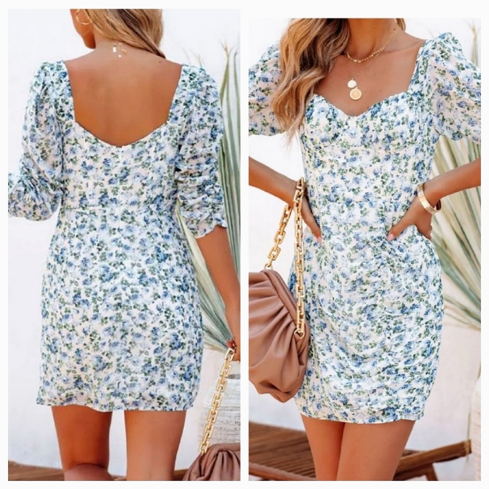 NWT COTTAN CANDY LA Angel's Like You Floral Dress